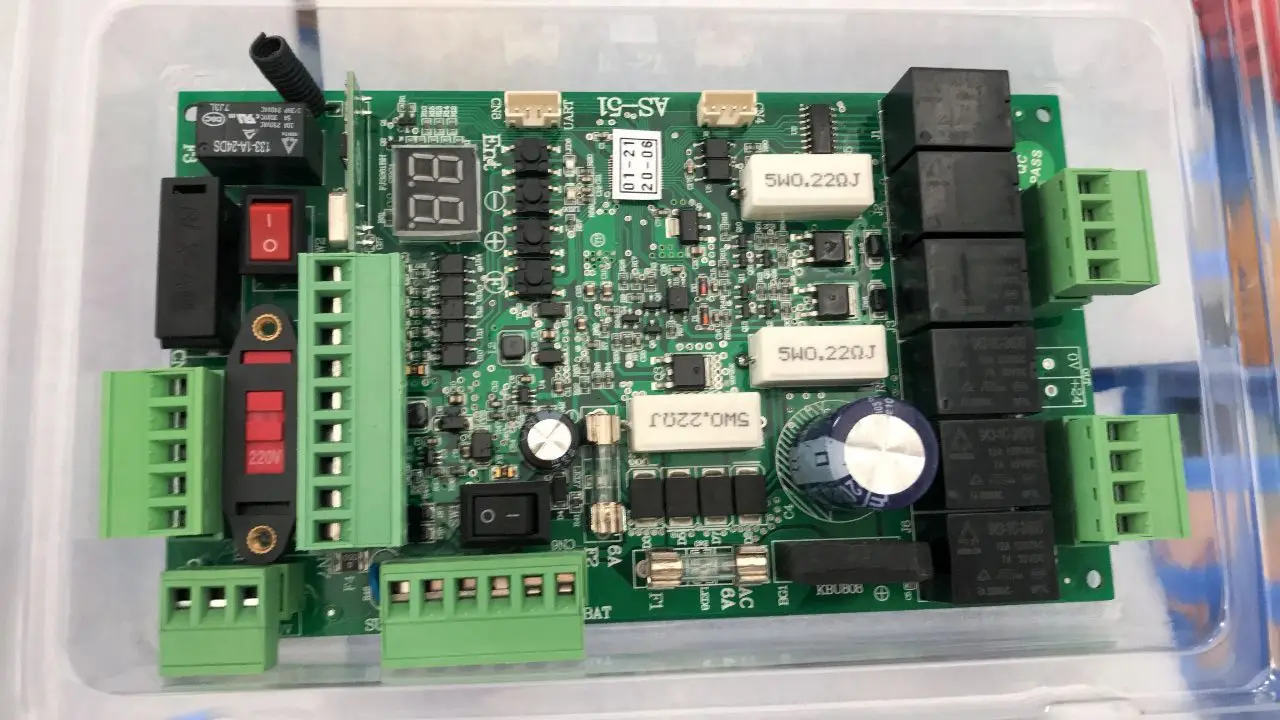 Replacement 24VDC Swing gate motor Board Card Controller Circuit Board card for Ahouse Swing gate opener board - Famidy.com