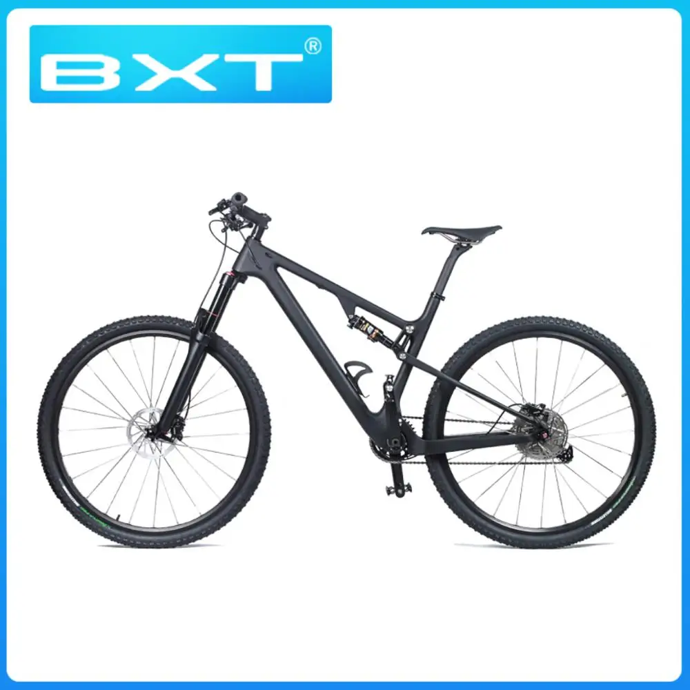 Top 2019 Suspension Whole Bike Carbon MTB 29inch 1*11 Speed Durable Light Black White Cyan Yellow Red Pink Orange Blue Free Shipping 1