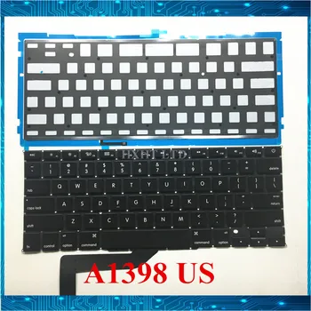 

New For Macbook Pro 15" Retina A1398 Keyboard with backlight US USA English layout ME664 ME665 ME293 ME294 2012-2015 year