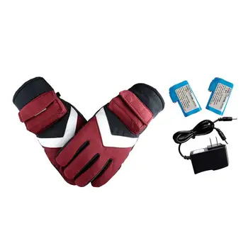 

Motorcycles Heating Gloves Electric Vehicles Reflective Energy-saving Hand Warmers Outdoor Riding Glove US Plugs