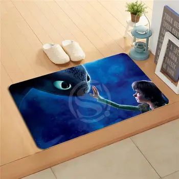 

df&r209 Custom how to train your dragon Doormat Home Decor Door mat Floor Mat Bath Mats foot pad ds-718c209e