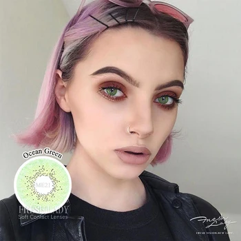 Ocean Big Eye Makeup grade(0 8.00) Contact lens Soft Color Contacts 1 Pair=2PCS