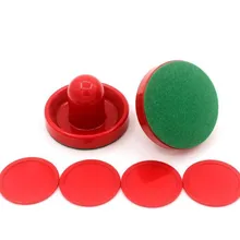 Красное хоккейное оборудование, настольные игровые шайбы, шайба 60 мм 51 мм 60 мм для молотка, вратаря, воздушный хоккейный стол, аксессуары