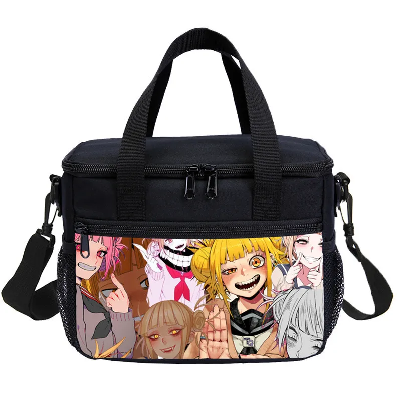 Малый мешок обеда мальчиков девочек Забавный мультфильм Sugoi Senpai аниме Waifu письмо 3D печать льда мешок изолированный тепловой Пикник Ланчбокс - Цвет: DODIB4076310-S1054