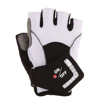 

2020 New Gravity Induction Turn Signal Turn Signal Gloves Bicycle Warning Smart Light Half Finger Outdoor Sports Gloves#gh