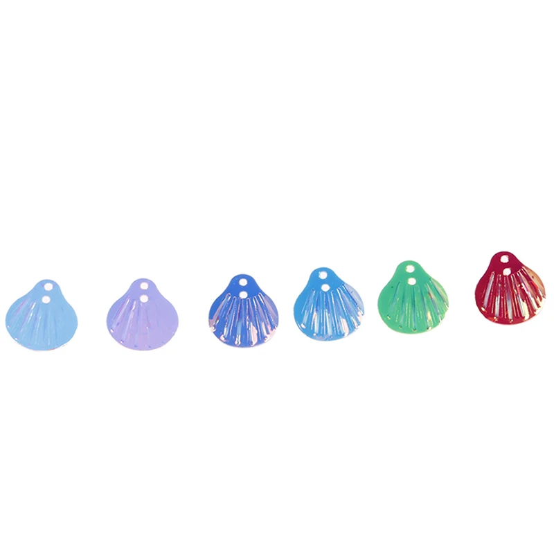 Сверкающие частицы Seashell наполнитель для прозрачной/пушистая клейкая масса коробка игрушки Детские талисманы Lizun Slime DIY Kit аксессуары