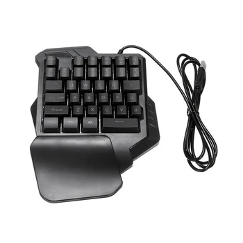 

Mechanical One Handed Keyboard Gaming Left Hand Game Keypad For Lol /Dota/Ow