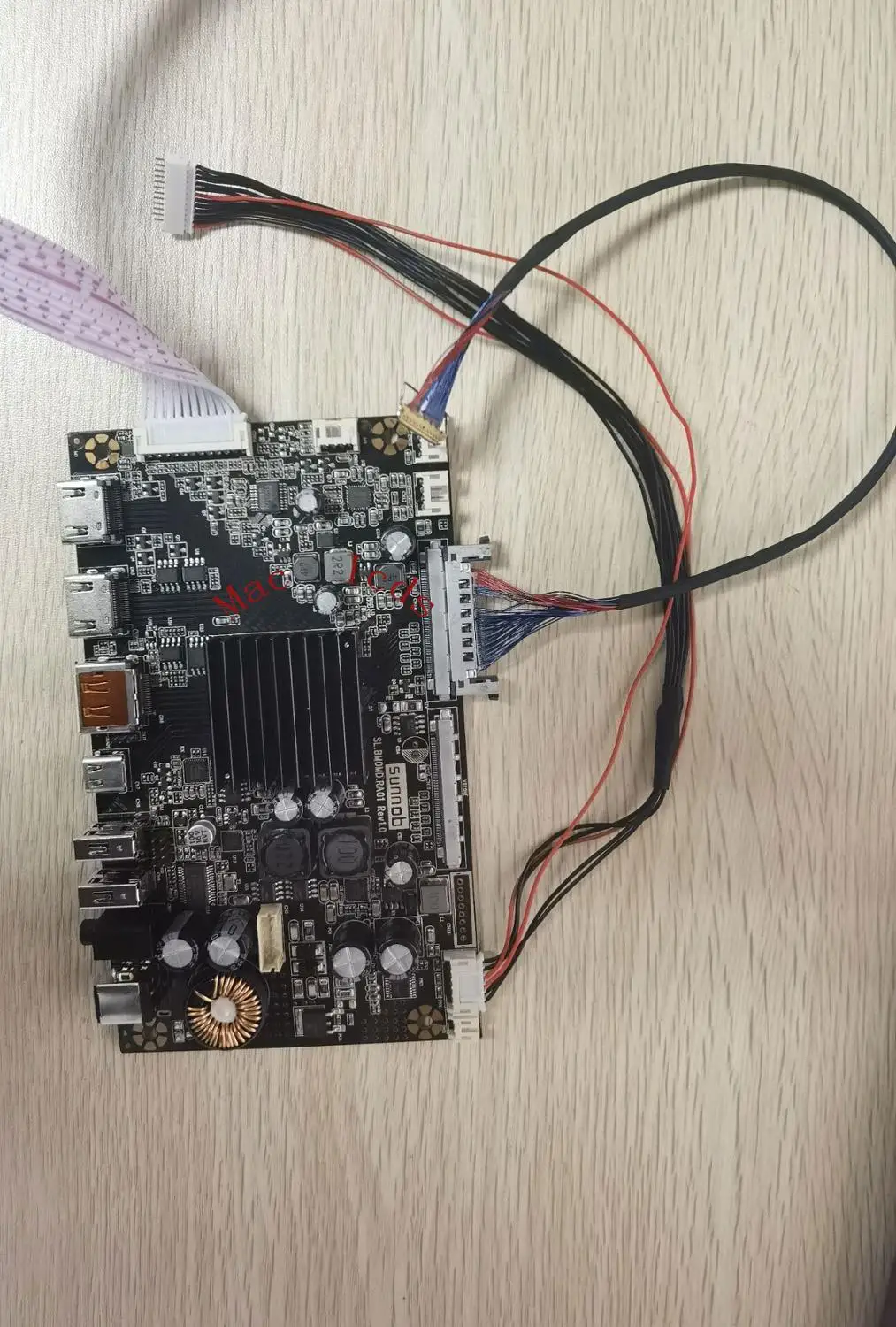 Плата драйвера 5K типа C DP1.4 HDR Freesync edp VBO 60hz LCD плата может управляться LM270QQ1 LM270QQ2