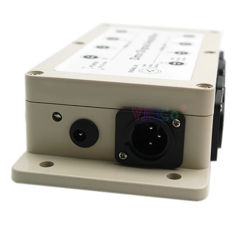 Релейный усилитель сигнала DC12V 24V 8 CH DMX512 сценическая лампа Интеллектуальный