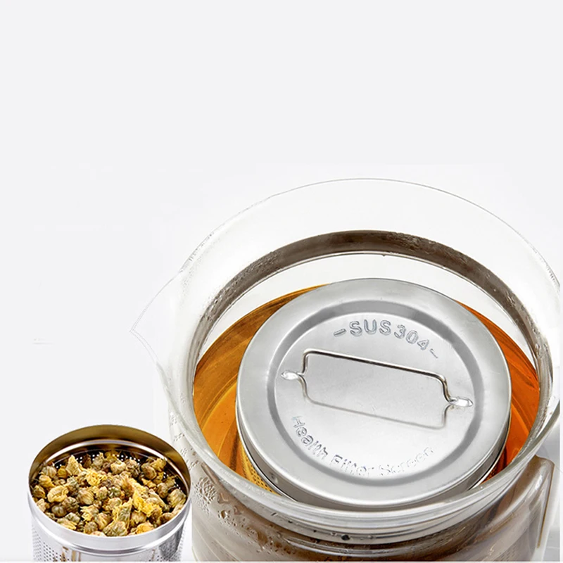 Корзина для заварки чая из нержавеющей стали сетчатый фильтр с крышкой фильтры и