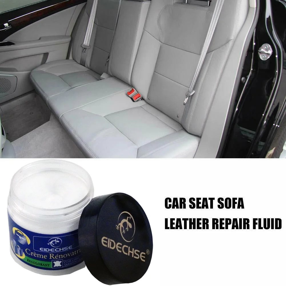 HOT Leather Vinyl Repair Filler Compound Cream for Leather Restoration Cracks Burns Car Seat Sofa Holes NDS66