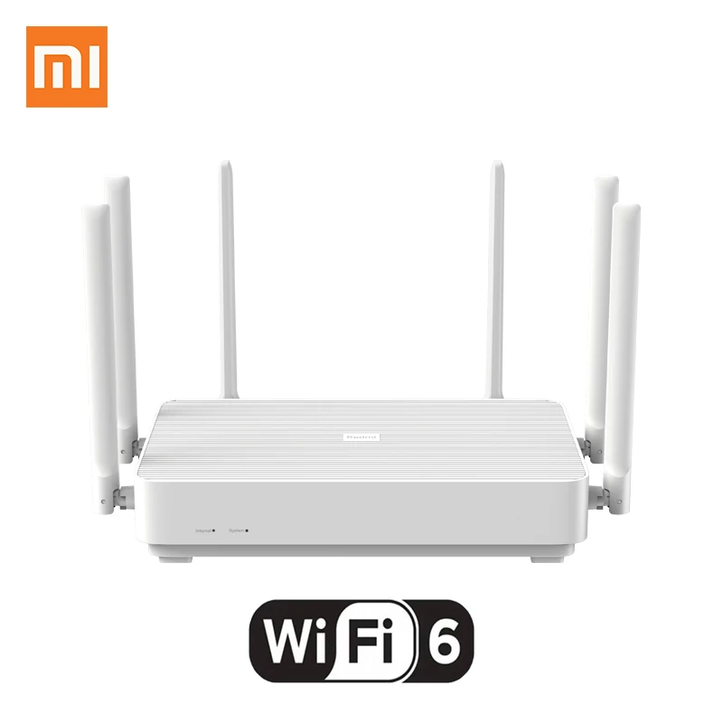 Xiaomi Redmi Router AX6 Wifi 6 2976 Мбит/с 2 4G 5 ГГц Двухдиапазонная поддержка сети OFDMA с внешним сигнальным