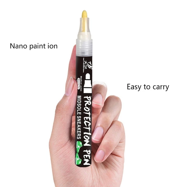 Simple Shine -Premium Shoe Markers for Sneakers (2 Pack).Midsole Pen & Shoe  Paint to Touch up or Remove Scuff Marks on Leather, Suede, Fabric and Soft  Foam 