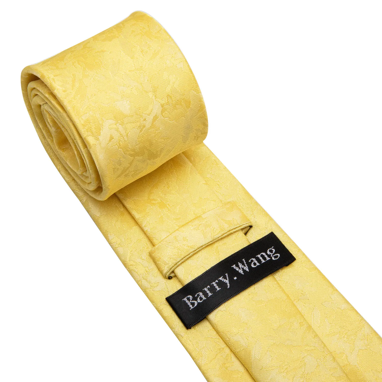 Мужской галстук набор Желтый Цветочный шелковый галстук для мужчин галстук для свадебной вечеринки платок галстук Барри. Ван модный дизайнерский галстук LS-5199