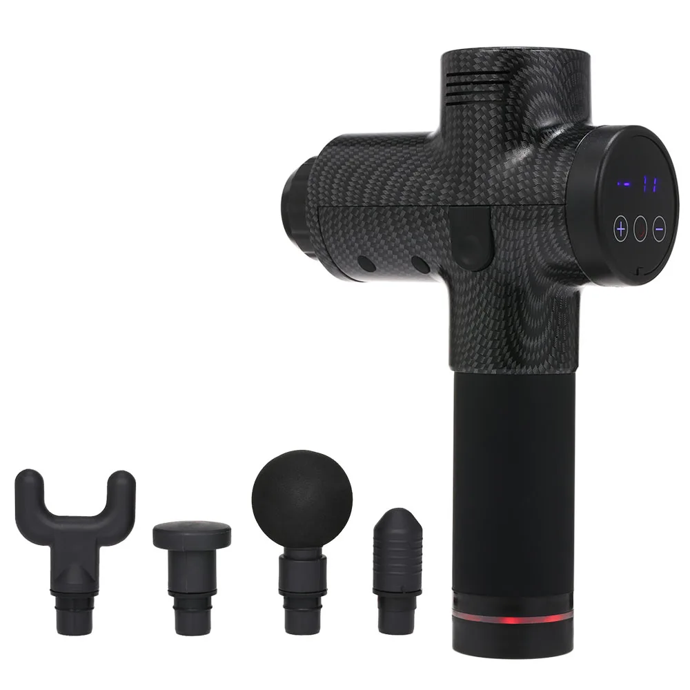 Electric Muscle Massage Gun Deep Tissue Massager Muscle Deep Relaxation Massage Device Pain Relief Body Shaping Massage