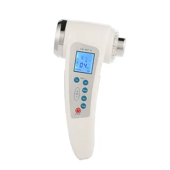 

Double-Head Ultrasonic Beauty Instrument Ion Import And Export Cleansing Instrument Home Color Light Rejuvenation