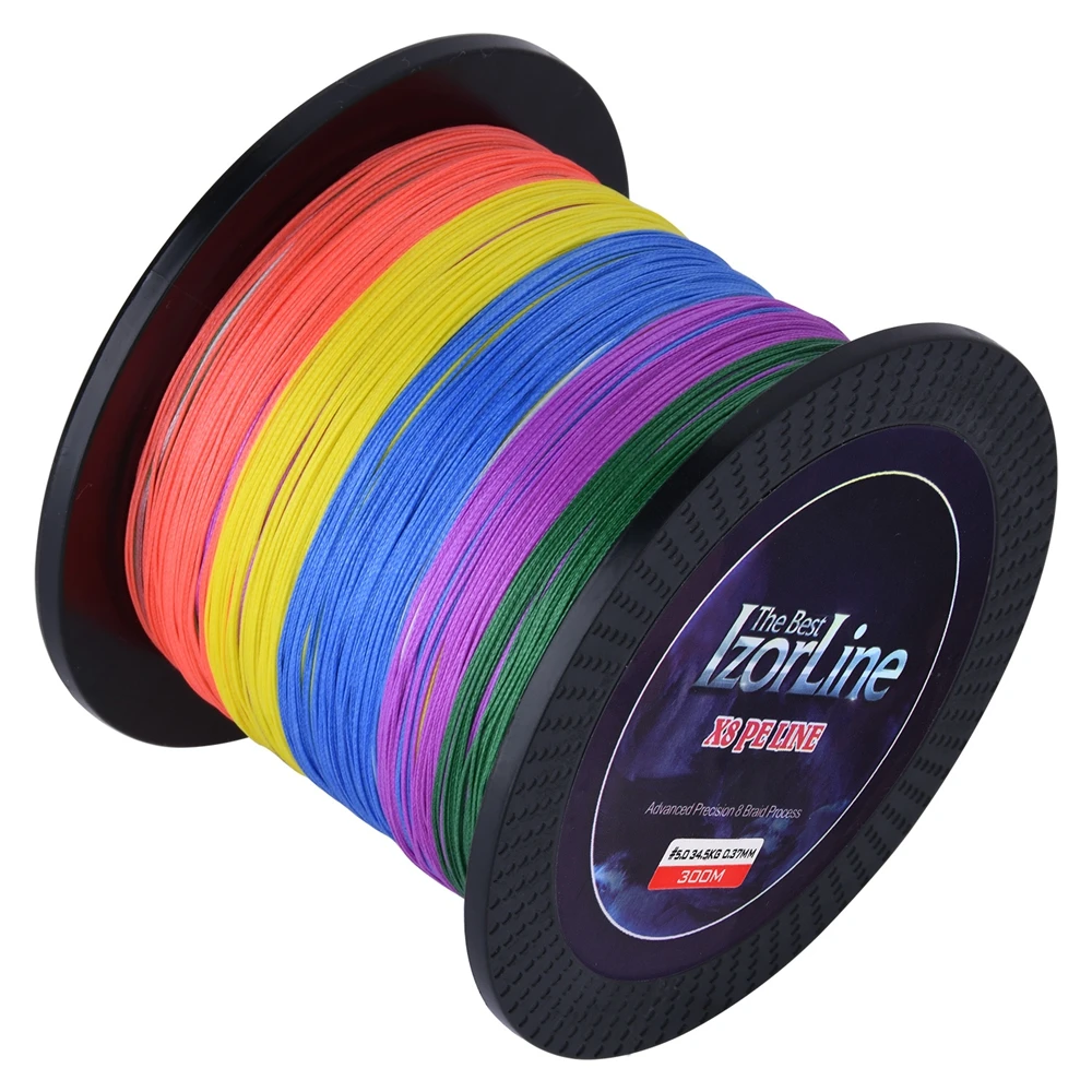 Goture 300M 500M PE Fishing Line 8 Strands Braided Fishing Line 29-76LB Multifilament Cord for Carp Bass Pike