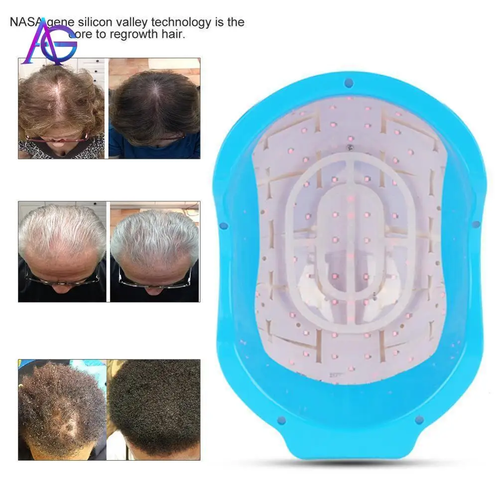  New Portable LED Anti-hair loss Hair growth HELMET - 4000120201039