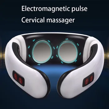 

Neck Massager Electric Pulse Back 6 Modes Power Pain Relief Tool Health Care Relaxation Multifunctional Physiotherap