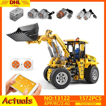 

Lepining 20006 Technic Engineering Series L350F Wheel Loader Bulldozer Model Building Blocks Bricks compatible with 42030 Toys