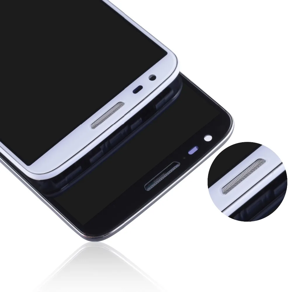 Дисплей для LG G2 lcd сенсорный экран дигитайзер с рамкой D800 D801 D802 D805 D803 VS980 F320 LS980 черный белый