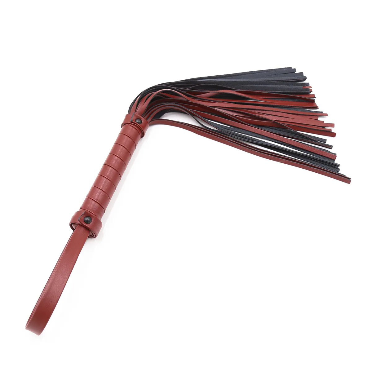 Секс игрушка 40 см ручной работы плетка из кожи и ПУ пара флирт раб порка для шлема