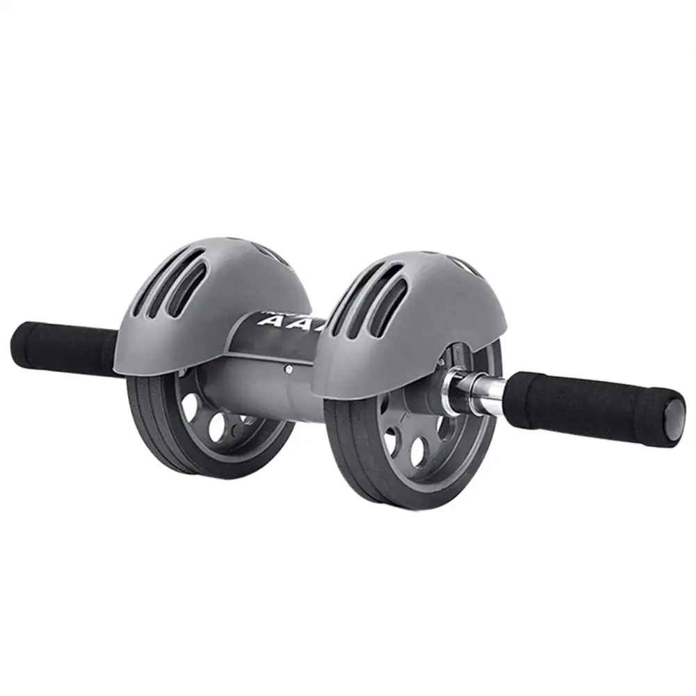 

Abdominal Two-Wheeled Ab Roller With Mat For Exercise Fitness Equipment Crossfit Accessories GYM Buikspier Muscle Trainer