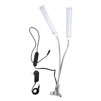 

Decor LED Full Spectrum Plant Growth Clip Light Clamp Flexible Light Pole Submersible Underwater US 100-240V