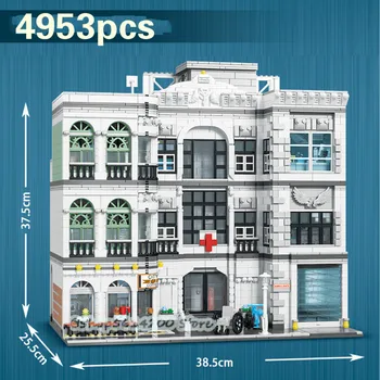 

2021 NEW MOC City Streetview Series The Brickstive Havana Cafe University Modern Cafe Building Blocks Bricks Toys Gifts