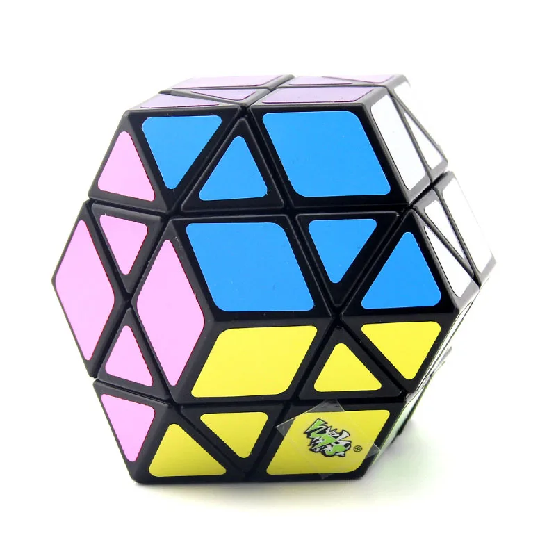Синий двенадцать оси двенадцать ромбоэдрическая неправильной формы, cube вертолет три Слои 12 ромбоэдрическая развивающая игрушка Рубика cube