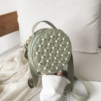 

wide shoulder strap sloping bag hundred set a small air net red small round bag small fragrance wind one shoulder girl bag