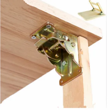 

Folding 90 Degree Angle Hinge Hardware Folding Chair Table Spring Hinges Frame Outdorr Table Chair Iron Hinge