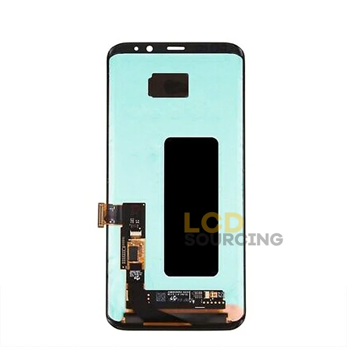 AMOLED S8 для SAMSUNG Galaxy S8 ЖК-дисплей G950 G950F кодирующий преобразователь сенсорного экрана в сборе для S8+ Plus G955 G955F Замена