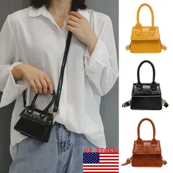 

2020 Brand New Creative Fashion Retro Women Mini Bags Ladies Shoulder Bags Pu Leather Purse Cross-Body Bag Messenger Bags
