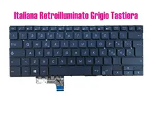 Italiana cinza escuro teclado retroiluminado para asus ux331f ux331fa ux331fn ux331fal
