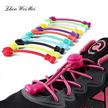 Ленивый Эластичный шнурок шнурки без галстука шнуровка ботильоны без шнурков кроссовки кружева фиксирующий башмак шнурки круглый ленивый обувь аксессуары