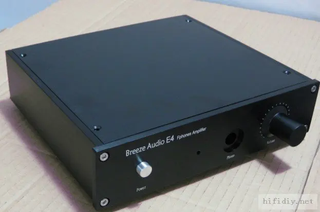 BZ2205 Black All Aluminum Headphone Amplifier Chassis Mini Power Amp Case DIY Audio Housing Box