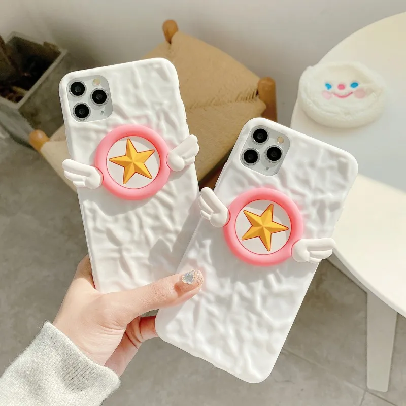 Корейский ins складной 3D Трансформатор Мягкий силиконовый чехол для iphone X XR XS Max SE