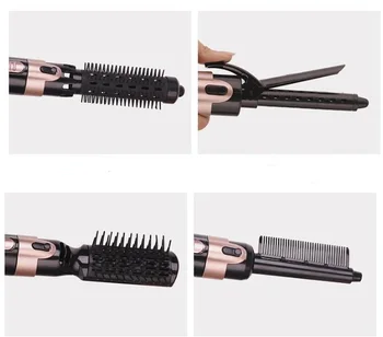 

Pritech Hair Dryer Brush 4 In 1 Professional Hair Styling Tools Multifunctional Hair Curler Curling Iron Electric Ionic Comb