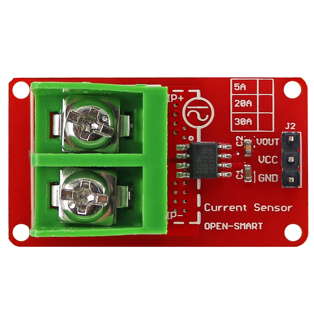 Módulo Sensor de corriente de rango 1PC 5 A ACS712 para Arduino IC para armar uno mismo de desarrollo Módulo Sensor de corriente de rango 1PC 5 A ACS712 para Arduino IC para armar uno mismo de desarrollo