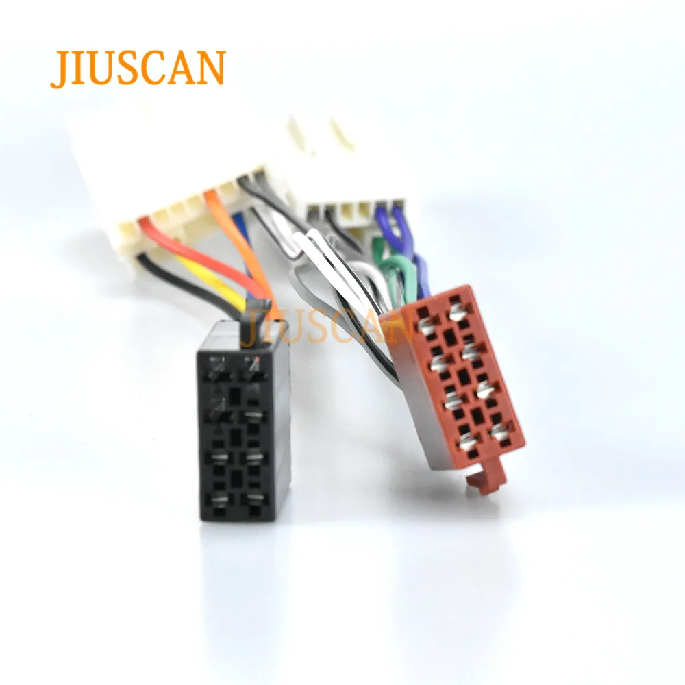 JIUSCAN 12-028 ISO Радио адаптер для/VOLVO 1993+(выберите модели) жгут проводов Разъем Ведущий ткацкий станок Кабельный разъем