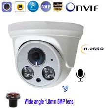 Full HD 5MP 1080P WiFi Wireless IP Camera P2P Onvif 1.8mm Dome Indoor CCTV Surveillance With SD/TF Card Slot CamHi Keye Security