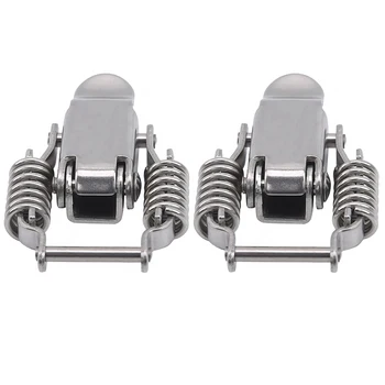 オンライン キャビネットロックボックス掛け金ケース鉄春ラッチキャッチトグルロック引き出しゲートドア耐久性のある家具ハードウェアの付属品