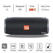 Беспроводная Bluetooth Колонка Портативная колонка наружная Водонепроницаемая колонка с fm-радио сабвуфером Бумбокс usb pc звуковая панель для телефона