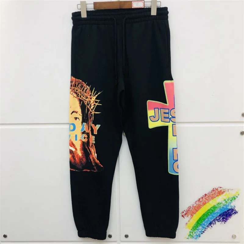 

Kanye West Jesus is King Sweatpants Men Women Best-quality New Autumn Winter Casual Joggers Jesus is King Trousers Pants