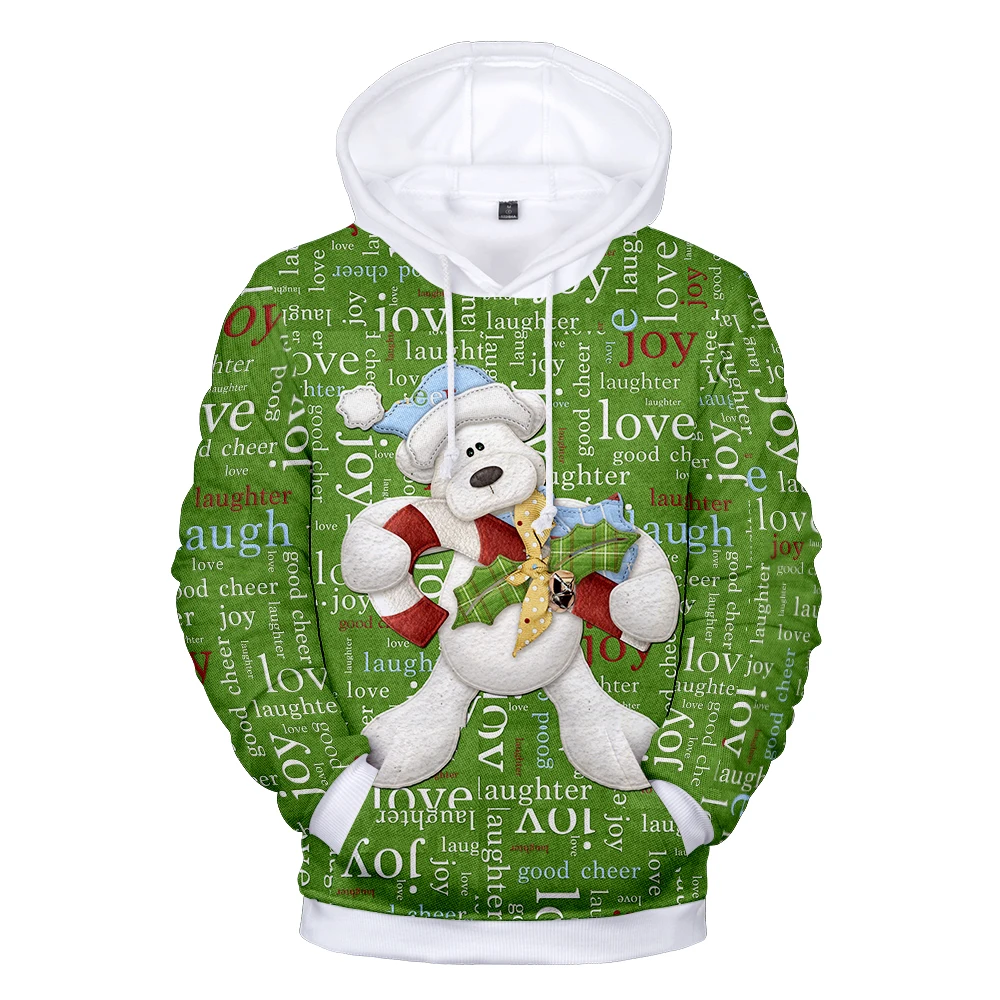 

2020 New Fashion Christmas 3D Hoodies Men/Women Popular Casual Anime 3D HoodieChristmas Print Men's Sweatshirt coat Top