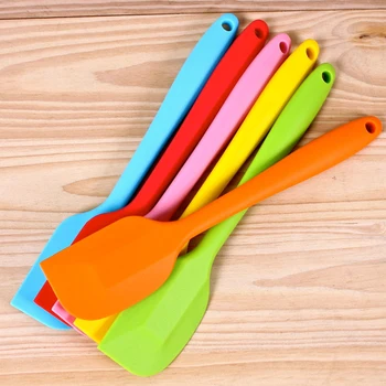 

Multicolor Food Grade Non Stick Silicone Spatula Cooking Baking Scraper Cake Cream Butter Mixing Batter tools Silicone Spatula