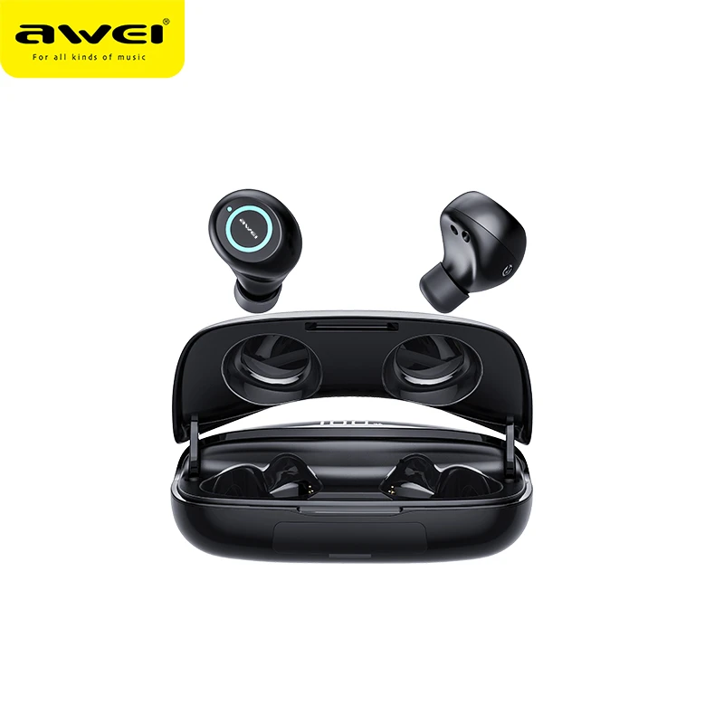 Awei T19 ワイヤレスイヤホン 防水真ワイヤレスイヤフォン Tws 低音 Bluetooth5 0 ゲームイヤフォン強力なハイファイ音質デュアルマイク Bluetooth Earphones Headphones Aliexpress
