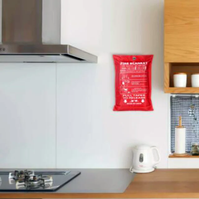 Zk50 1.2mx1.2m Sealed Fire Blanket Home Safety Fighting Fire