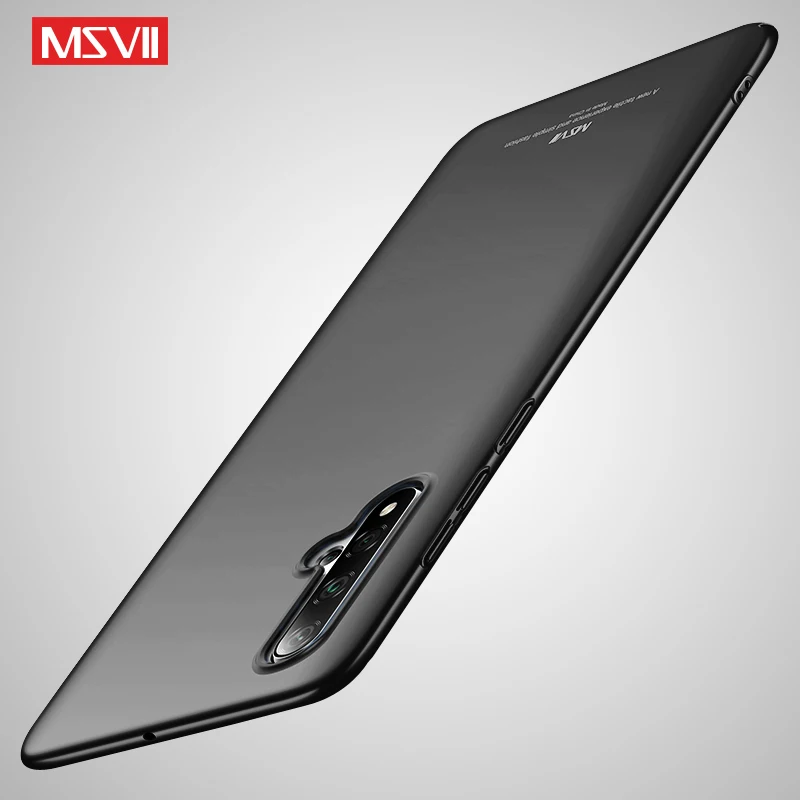 Nova 5 Чехол MSVII тонкий матовый чехол для huawei Nova 5i Pro Чехол Nova 5 Pro Жесткий PC Coque для huawei Nova 5T 5Z Nova5 чехол для телефона s